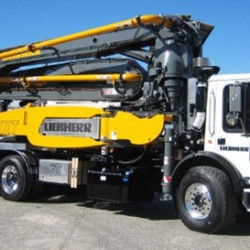 Concrete Boom Pump Operation