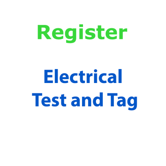 Register - Electrical Test and Tag