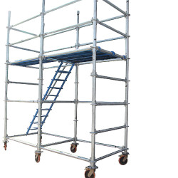 Use of Mobile Scaffold