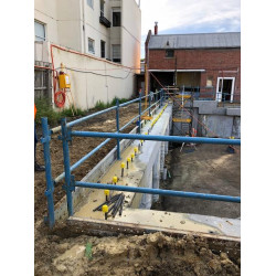 Temporary Handrail Installation