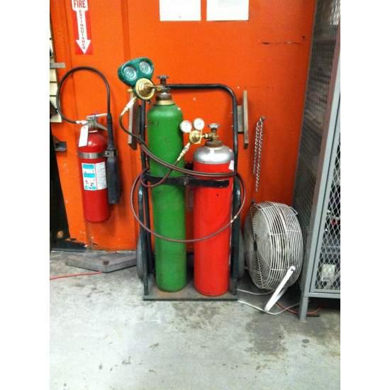 Use of Oxy Acetylene